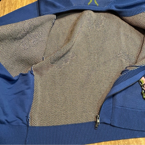 FELT Web Knit Zip Sweater Size L - Picture 13 of 16